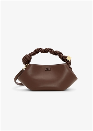 Ganni mini bou bag Chocolate Fondant A7280 Ganni 